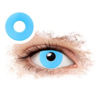 Кольорові контактні лінзи Solente Jasmine Blue UV