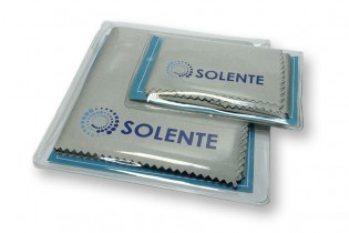 Салфетка из микорфибры Solente серая 40х39 см