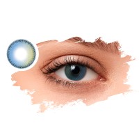 Кольорові контактні лінзи Solente Agata Mistery Blue