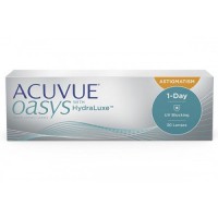 Одноденні контактні лінзи Johnson&Johnson Acuvue Oasys 1-Day for Astigmatism with HydraLux
